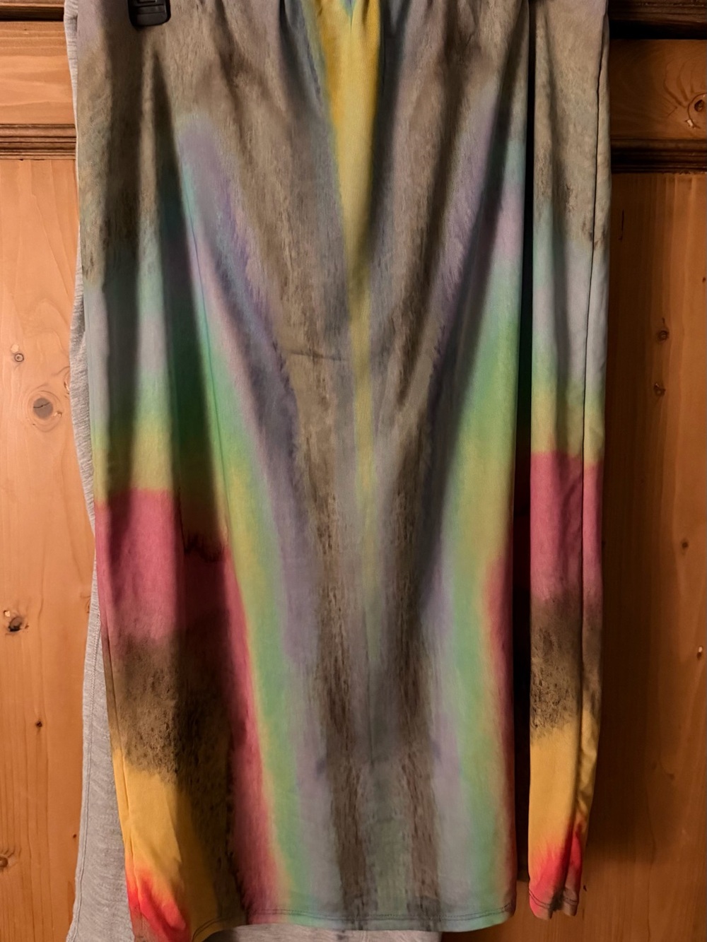 NWOT Anthropologie | AFRM Multicolor MIDI Skirt with Tie-Dye Bands